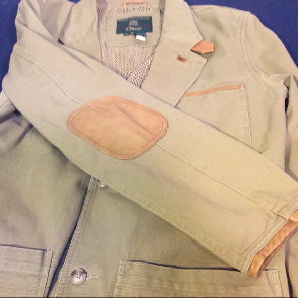 Orvis Canvas Safari jacket with elbow patches mens - Picture 9 of 11